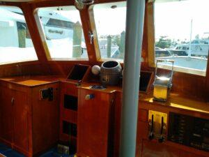 MY Blue Guitar wheelhouse