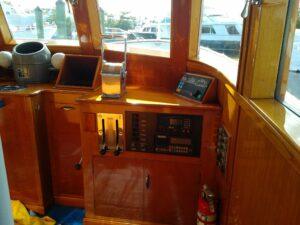 MY Blue Guitar wheelhouse