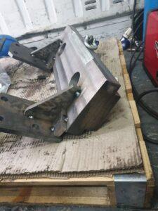 Lock Gate Repair in progress by Hickman Engineering