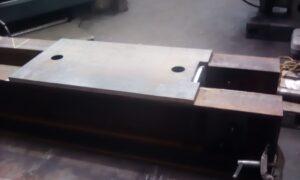 Grimsby Fish Dock - Lock gates components - Shown prior to being primed and painted