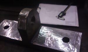 Grimsby Fish Dock - Lock gates components - Shown prior to being primed and painted