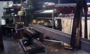 Grimsby Fish Dock - Lock gates - Shown prior to being primed and painted