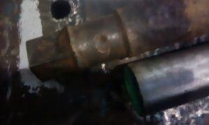 Grimsby Fish Dock - Lock gates components before refurbishment and replacement