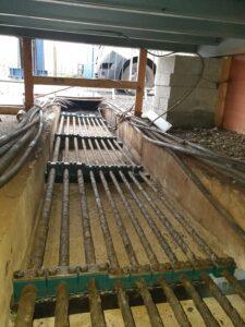 Grimsby Fish Docks - Pipework before restoration by Hickman Engineering