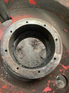 Gottwald Crane bearing shell in need of repair