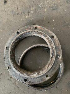 Parts in need of restoration and repair by Hickman Engineering