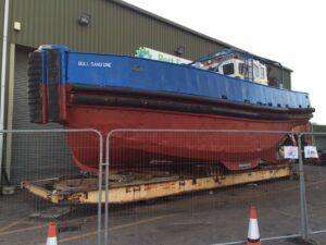 ABP Progress shown from the side - A repair and restoration project by Hickman Engineering
