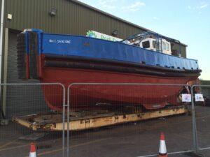 ABP Progress shown from the side - A repair and restoration project by Hickman Engineering