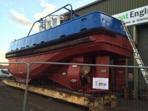 ABP Progress shown from the side - A repair and restoration project by Hickman Engineering