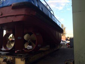 ABP Progress shown from the rear - A repair and restoration project by Hickman Engineering
