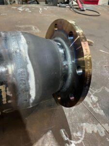 Marine Engineering Servicing in Immingham showcasing Welded pipes - Close up