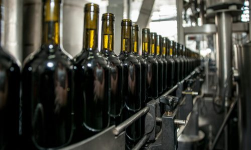 FMCG Fast Moving Consumer Goods image showing a bottle plant