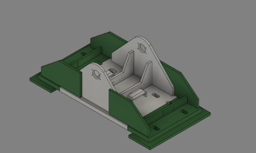A CAD Drawing of the part needed for the Lock Establishment project